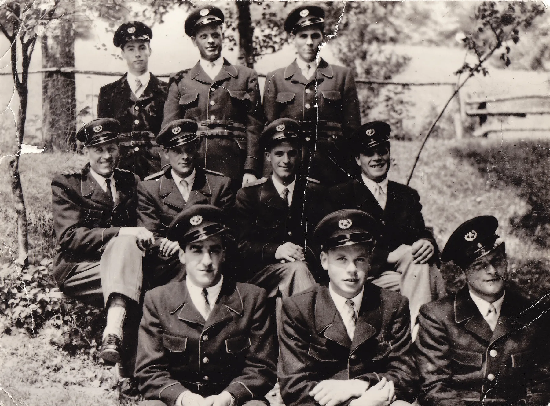 Gründungsfoto der Feuerwehr